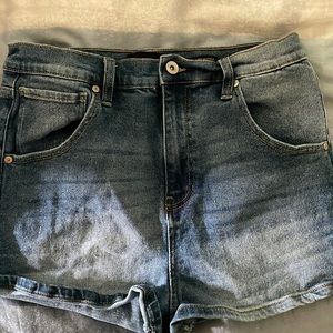 Selling Kendall and Kylie high rise denim shorts.